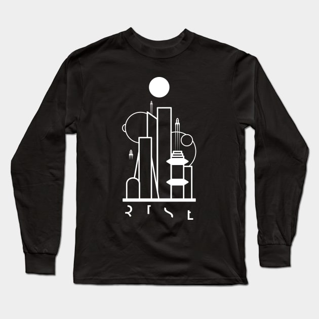 RISE Long Sleeve T-Shirt by NoirPineapple